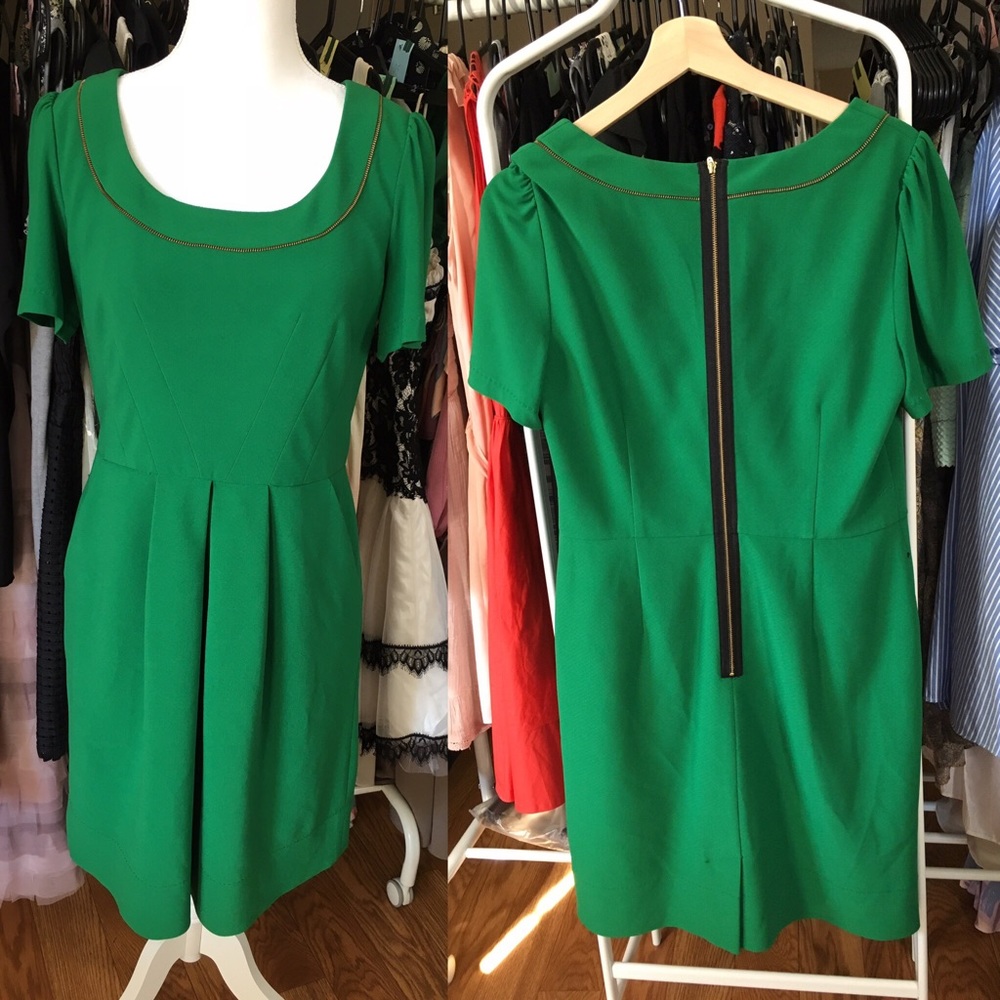 Phoebe couture green dress
